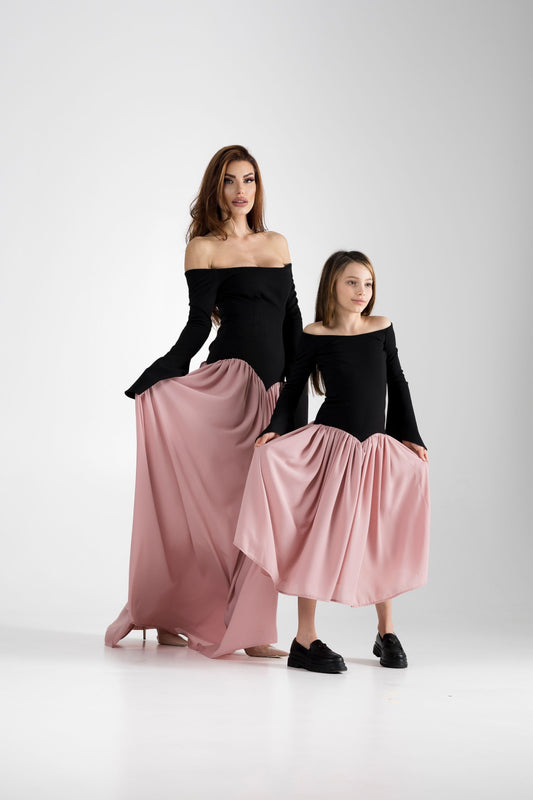 Corset Mom & Kids